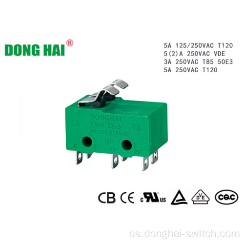 Microinterruptor de doble polo multifuncional para herramientas eléctricas